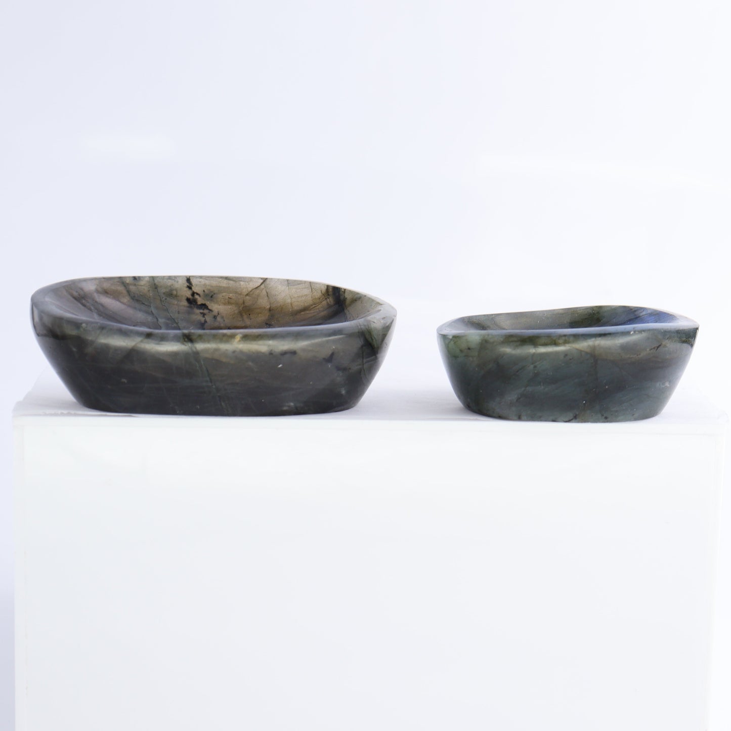 Labradorite Bowls Set of 10 - Expert Wholesale and Supplier of Wholesale Crystals & Bulk Gemstones, ["Bowls","Labradorite","Madagascar"]