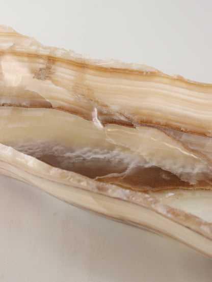 Onyx Canoe Bowl - Expert Wholesale and Supplier of Wholesale Crystals & Bulk Gemstones, ["Bowls","canoe","Mexico","onyx"]