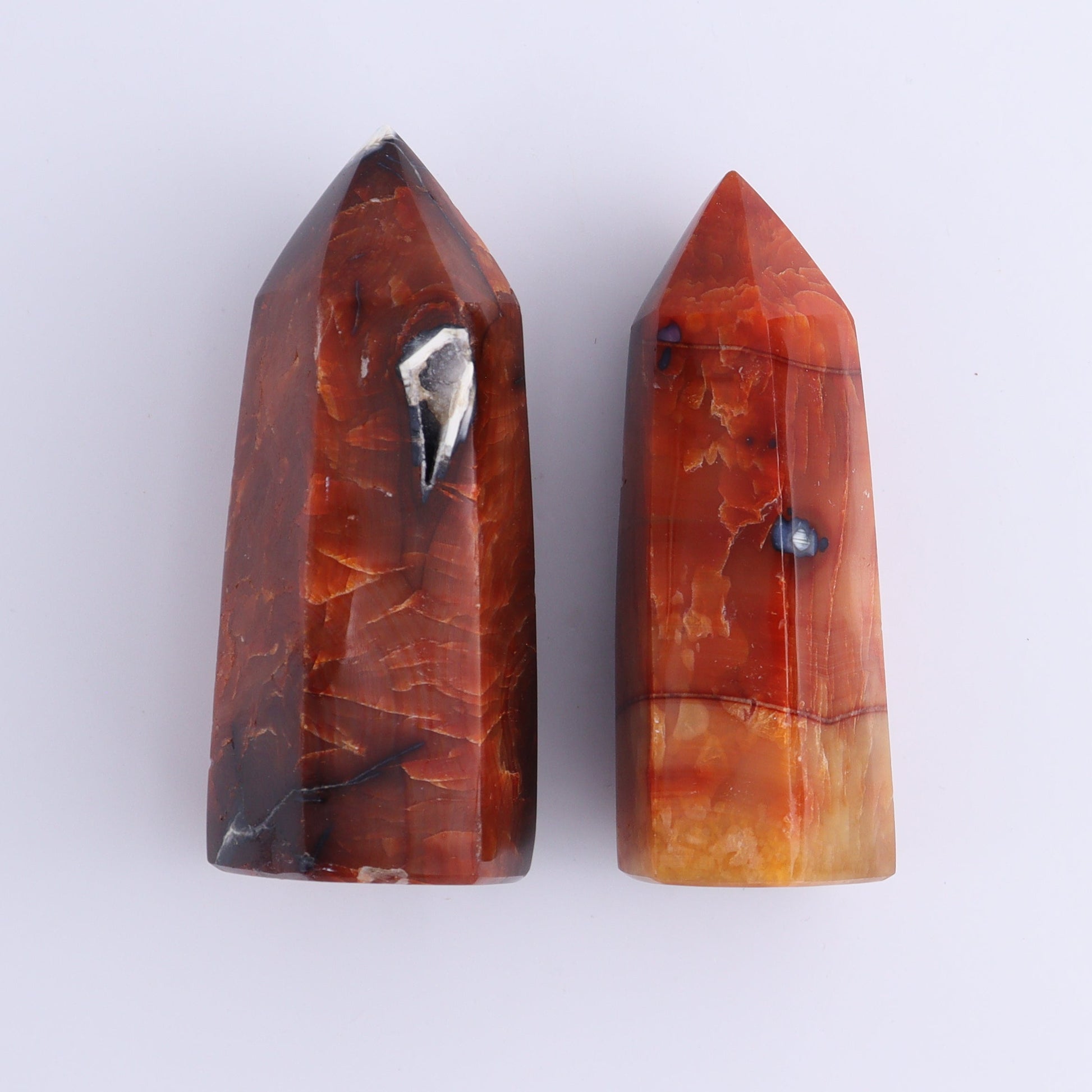 Carnelian Towers Set of 11 - Expert Wholesale and Supplier of Wholesale Crystals & Bulk Gemstones, ["carnelian","Madagascar","Towers"]