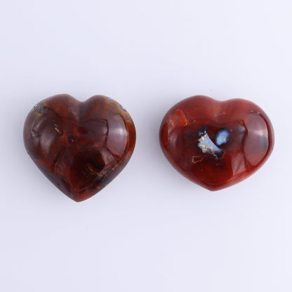 Carnelian Hearts Set of 8 - Expert Wholesale and Supplier of Wholesale Crystals & Bulk Gemstones, ["carnelian","Hearts","Madagascar"]
