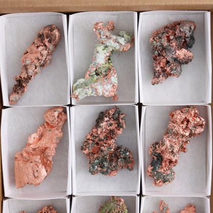 Native Copper Flat of 9 - Expert Wholesale and Supplier of Wholesale Crystals & Bulk Gemstones, ["copper","Freeforms","Native Copper","United States"]