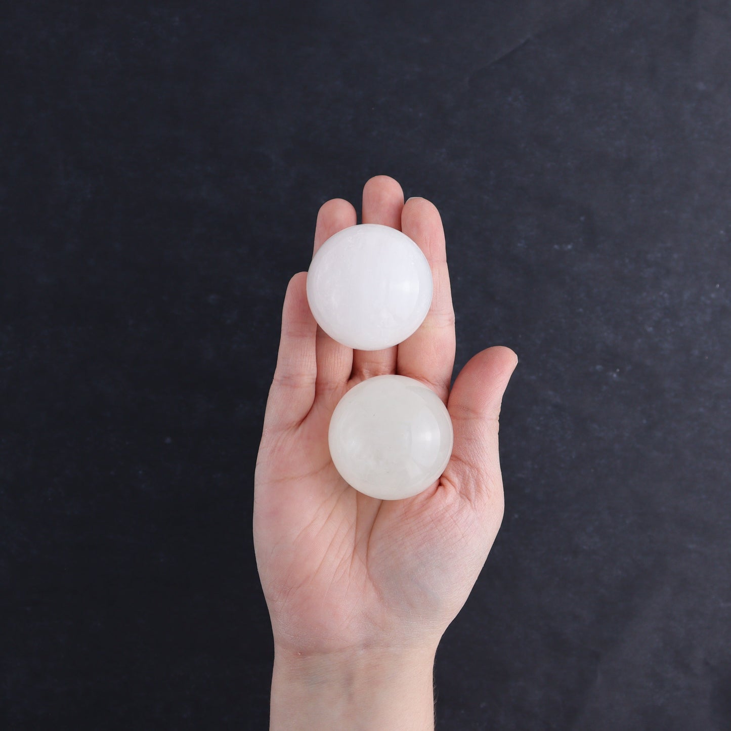 Optical Calcite Spheres Set of 12 - Expert Wholesale and Supplier of Wholesale Crystals & Bulk Gemstones, ["Calcite","Mexico","Optical Calcite","Spheres"]