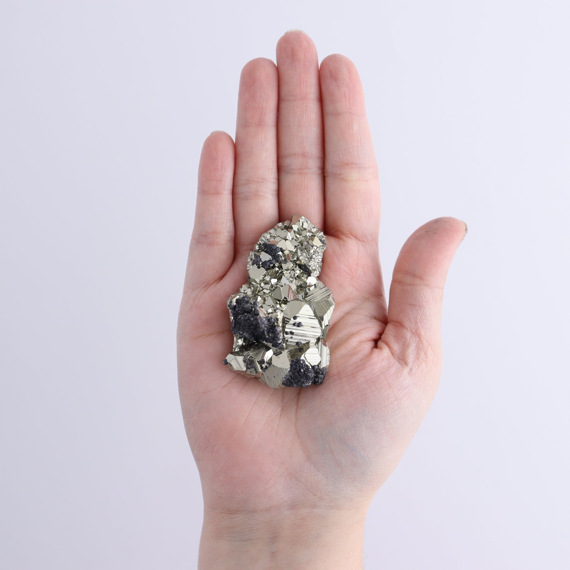 Octahedral Pyrite Clusters Set of 22 - Expert Wholesale and Supplier of Wholesale Crystals & Bulk Gemstones, ["Clusters","Octahedral Pyrite","Peru","Pyrite"]