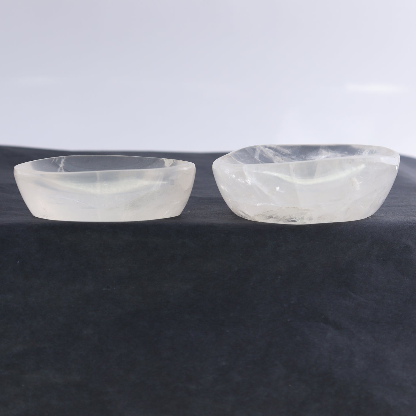 Clear Quartz Bowls Set of 6 - Expert Wholesale and Supplier of Wholesale Crystals & Bulk Gemstones, ["Bowls","Clear Quartz","Madagascar","Quartz"]