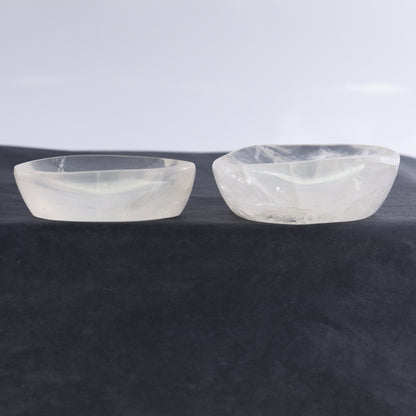 Clear Quartz Bowls Set of 6 - Expert Wholesale and Supplier of Wholesale Crystals & Bulk Gemstones, ["Bowls","Clear Quartz","Madagascar","Quartz"]