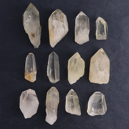 Lemurian Rough Towers Set of 12 - Expert Wholesale and Supplier of Wholesale Crystals & Bulk Gemstones, ["Lemurian","Rough","Towers"]