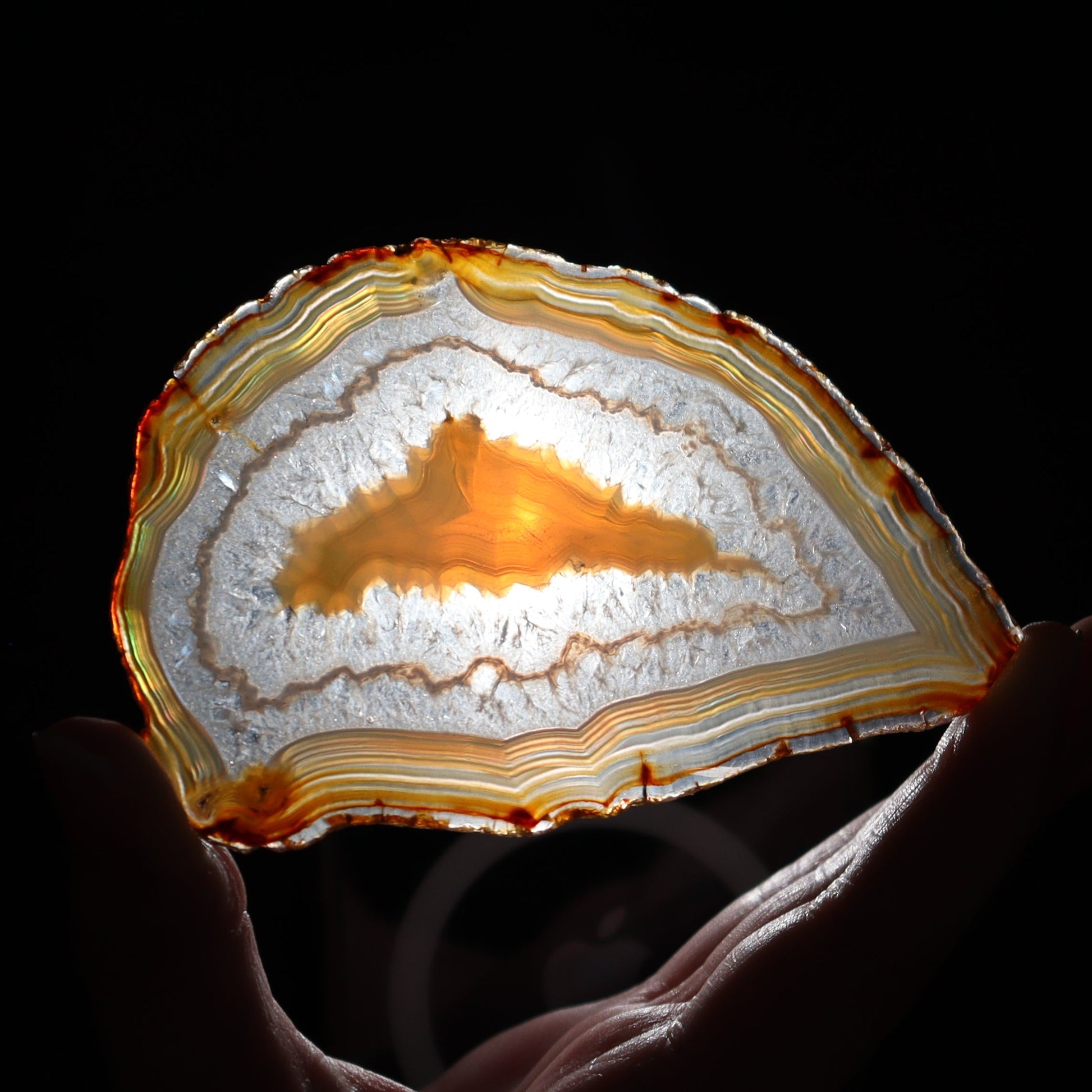 Iris Agate Slices Set of 6 - Expert Wholesale and Supplier of Wholesale Crystals & Bulk Gemstones, ["Agate","Iris Agate","Slices and Slabs"]