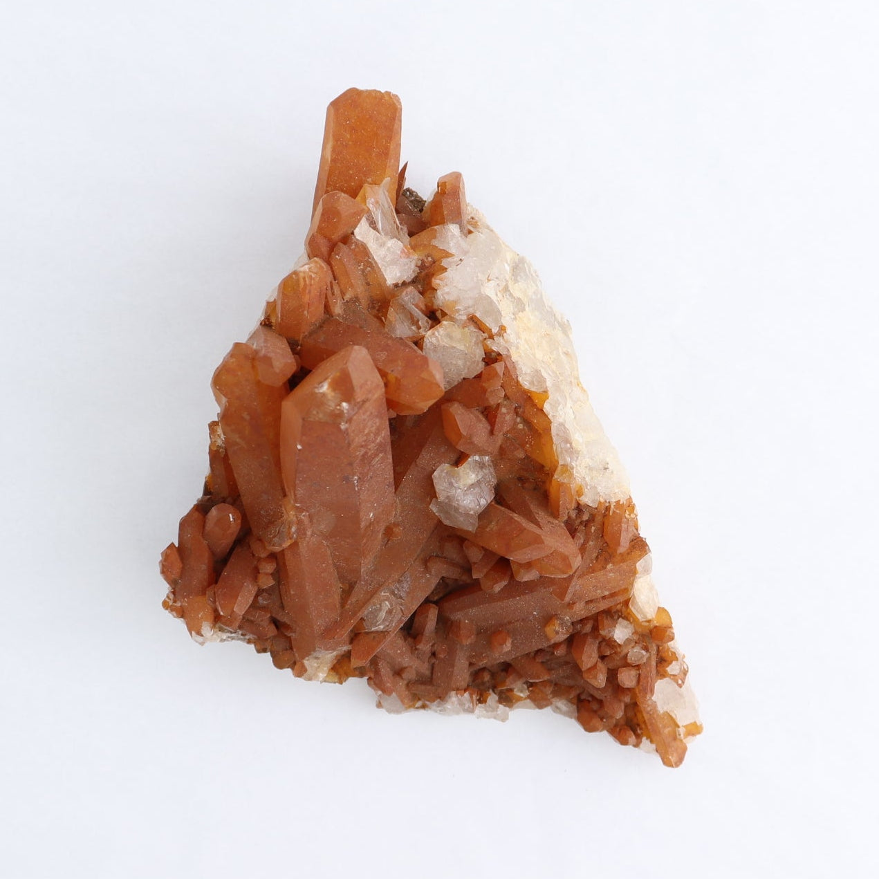 Dark Tangerine Quartz Clusters Set of 5 - Expert Wholesale and Supplier of Wholesale Crystals & Bulk Gemstones, ["Clusters","Quartz","Tangerine Quartz"]