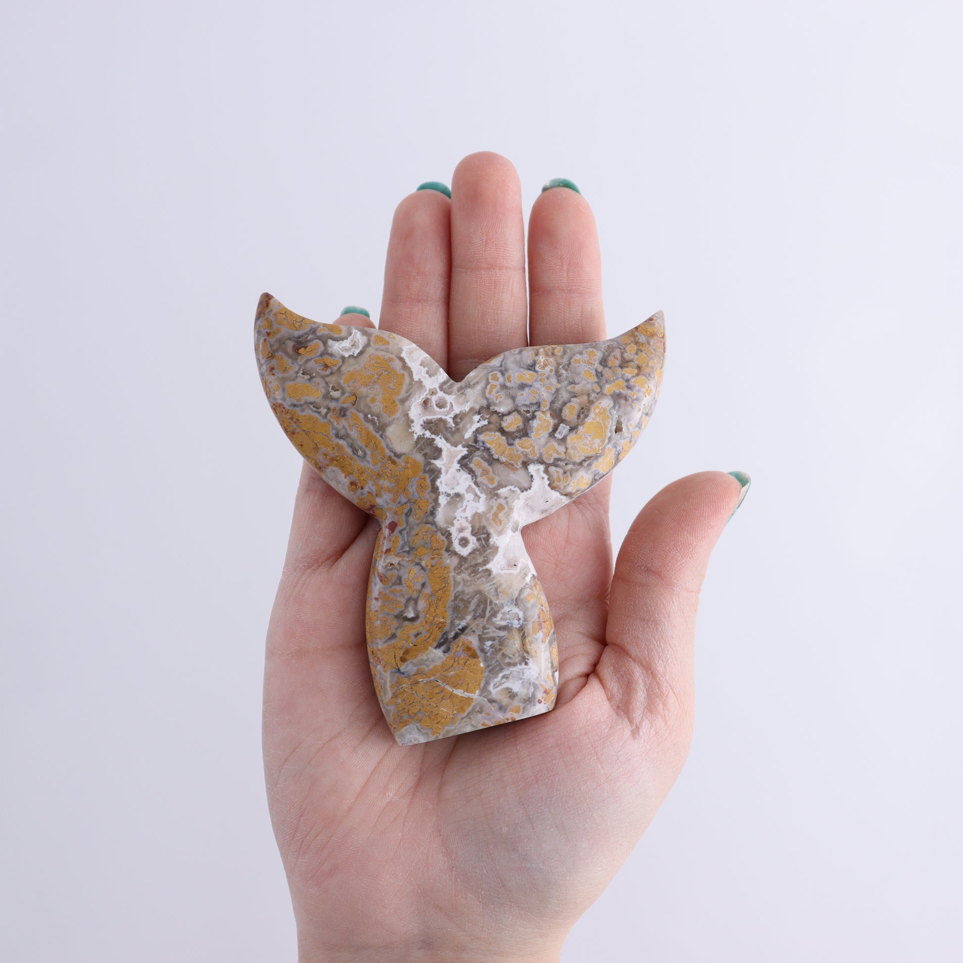 Brecciated Jasper Mermaid Tail Set of 6 - Expert Wholesale and Supplier of Wholesale Crystals & Bulk Gemstones, ["Brecciated Jasper","Indonesia","Mermaid Tail"]