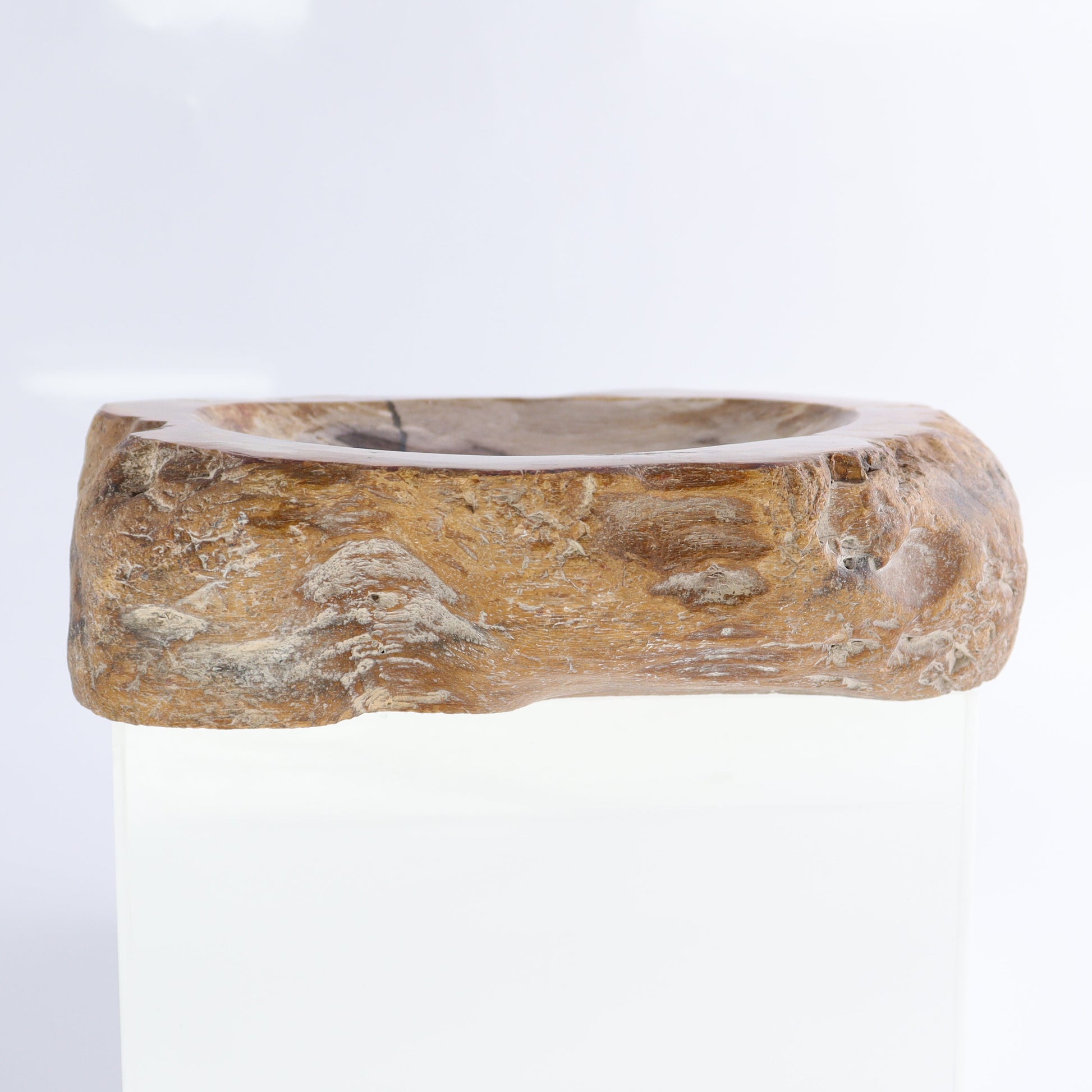 Petrified Wood Bowls Set of 2 - Expert Wholesale and Supplier of Wholesale Crystals & Bulk Gemstones, ["Bowls","Indonesia","Petrified Wood"]