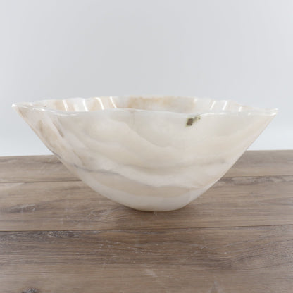 Mexican Onyx/Calcite Bowl 15"