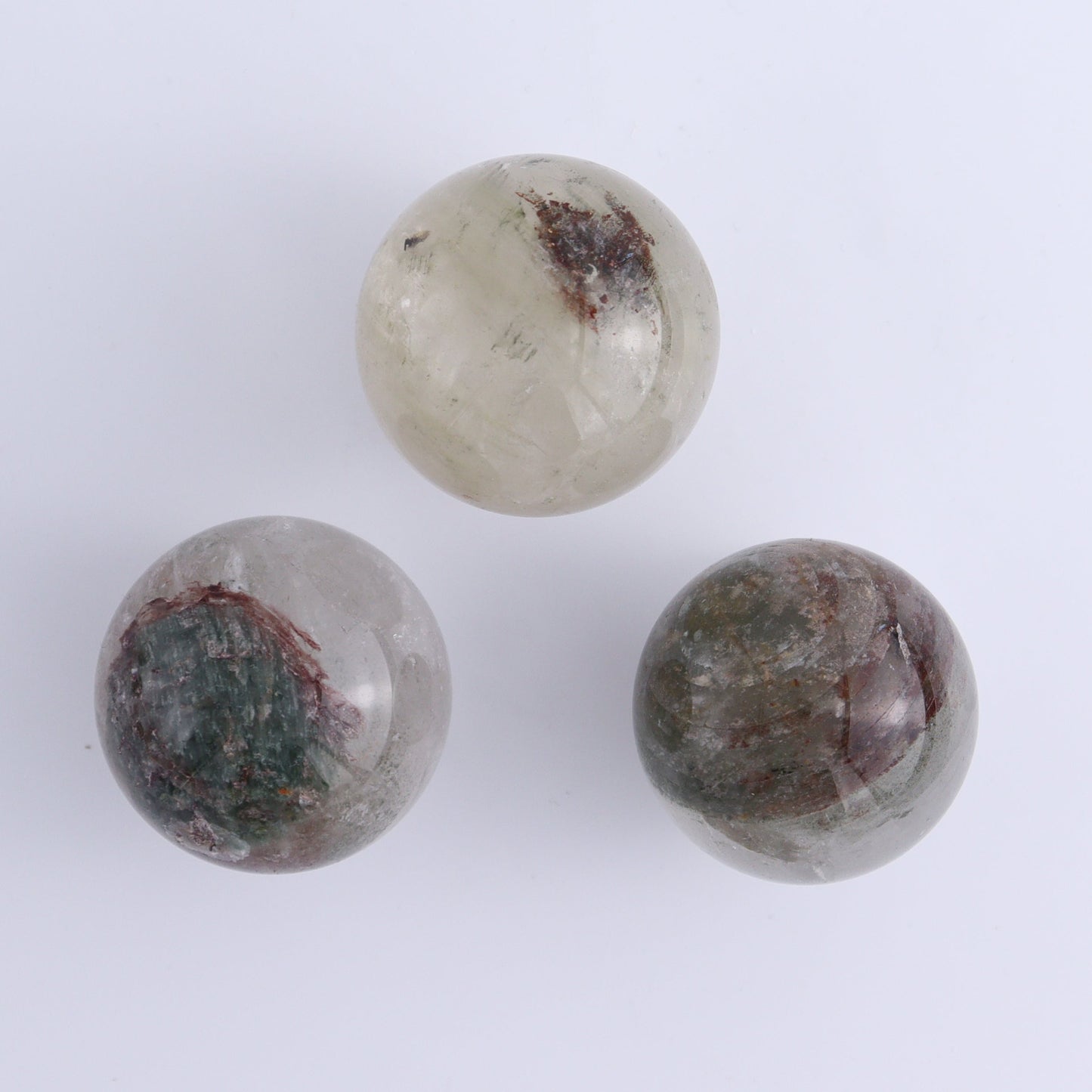 Quartz Spheres Set of 9 - Expert Wholesale and Supplier of Wholesale Crystals & Bulk Gemstones, ["Quartz","Spheres"]