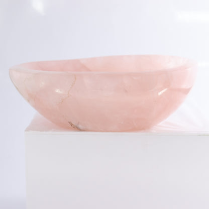 Rose Quartz Bowl - Expert Wholesale and Supplier of Wholesale Crystals & Bulk Gemstones, ["Bowls","Rose Quartz"]