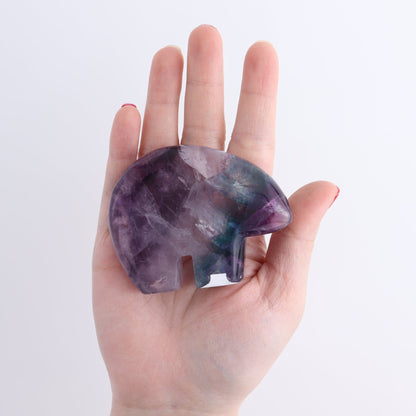 Imperfect Fluorite Bears set of 6
