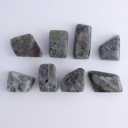 Labradorite Freeform Set of 8 - Expert Wholesale and Supplier of Wholesale Crystals & Bulk Gemstones, ["Freeforms","Labradorite","Madagascar"]