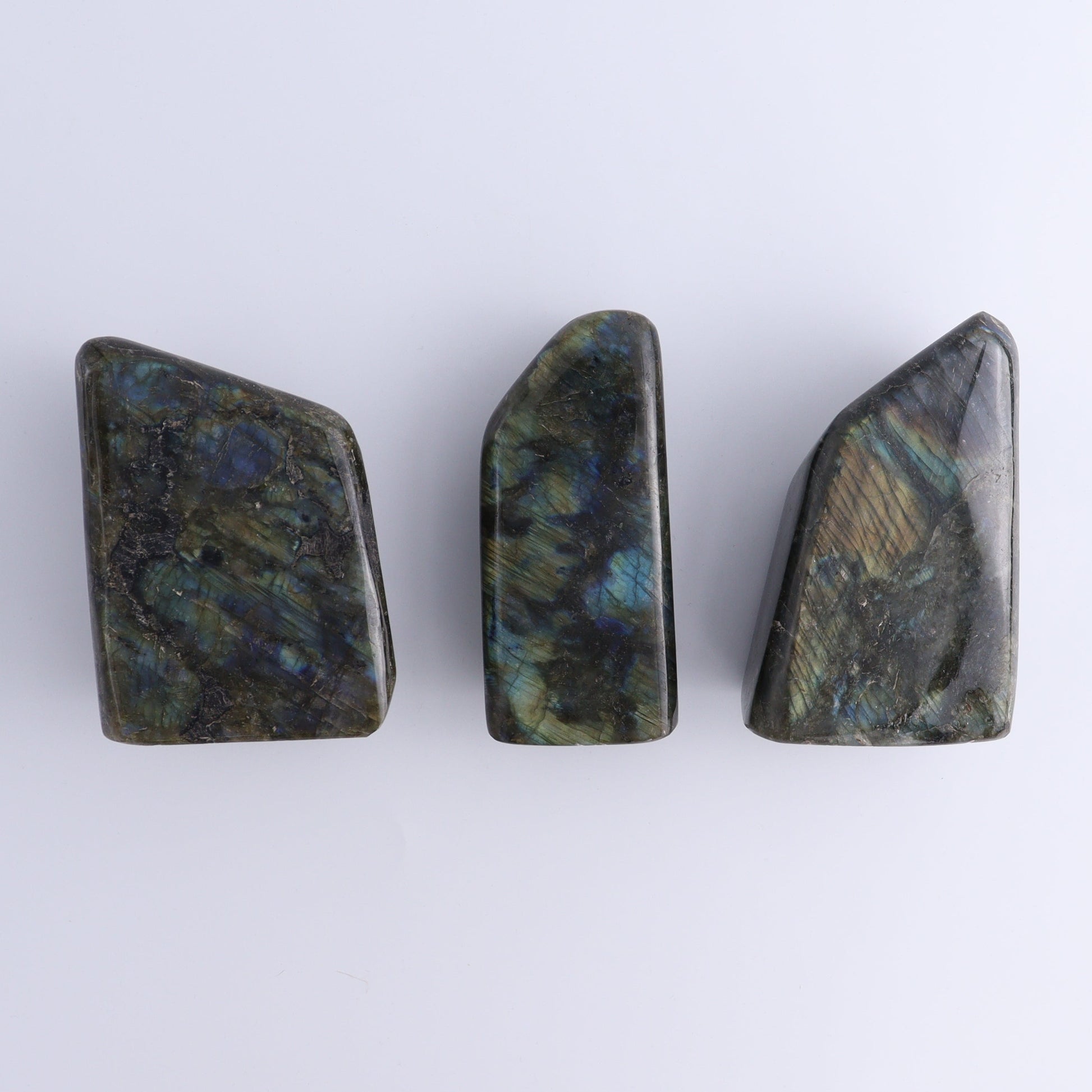 Labradorite Freeform Set of 9 - Expert Wholesale and Supplier of Wholesale Crystals & Bulk Gemstones, ["close_70","Freeforms","Labradorite","Madagascar"]