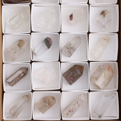 Garden Quartz Towers Set of 20 - Expert Wholesale and Supplier of Wholesale Crystals & Bulk Gemstones, ["Garden Quartz","Quartz","Towers"]