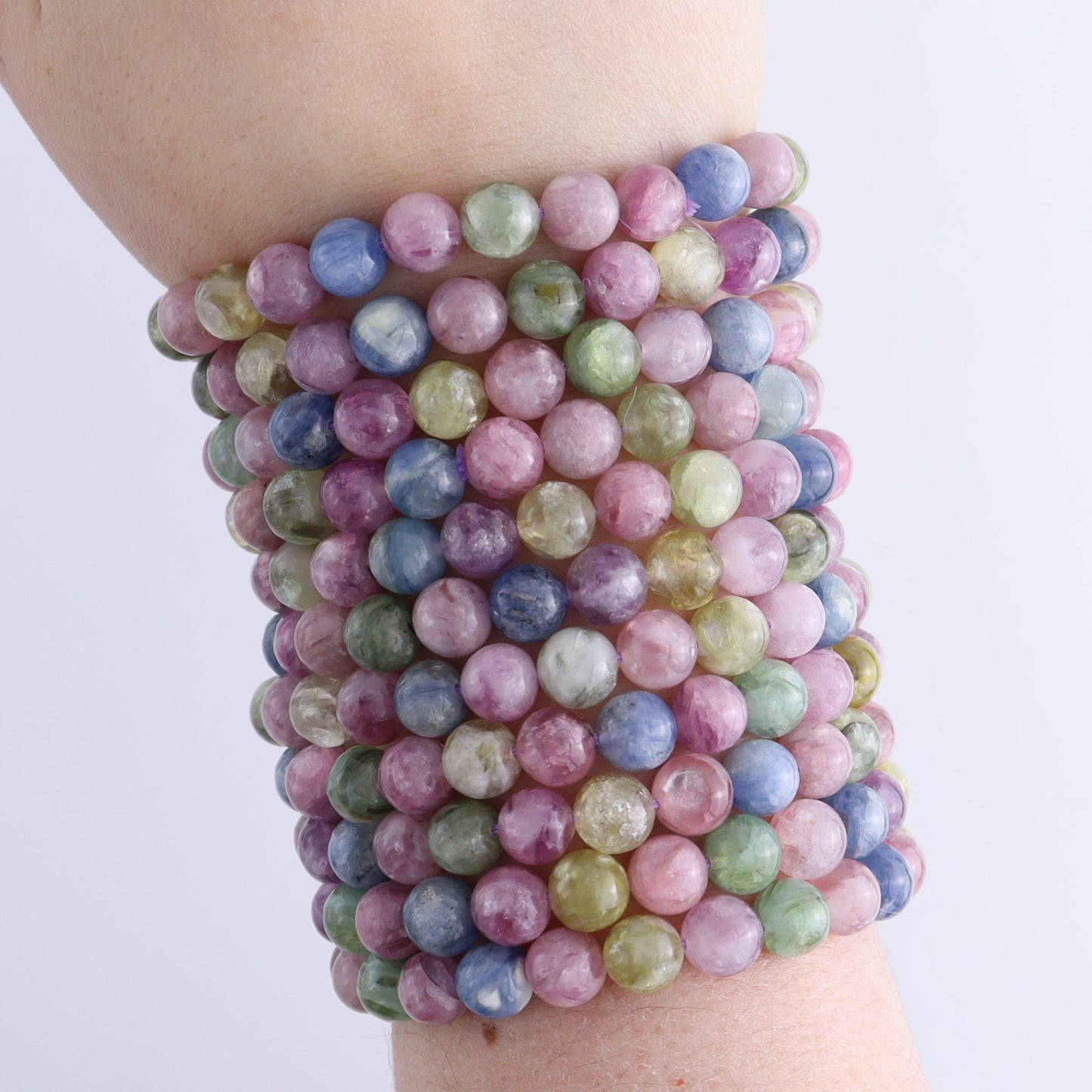 One Kyanite + Mica Bracelet