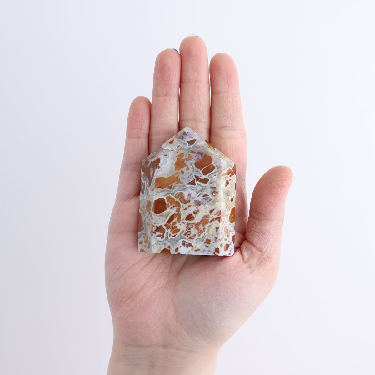 One Tower Brecciated Jasper | Mi Esperanza Minerals | Supplier of Crystals and Onyx