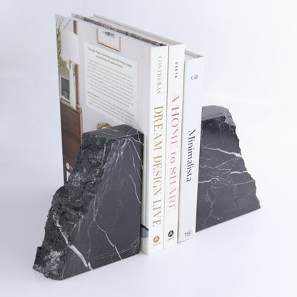 One Pair of Black Marble Rough Bookends - Expert Wholesale and Supplier of Wholesale Crystals & Bulk Gemstones, ["Black Marble","Bookends","Catalog Onyx","Marble","Mexico"]