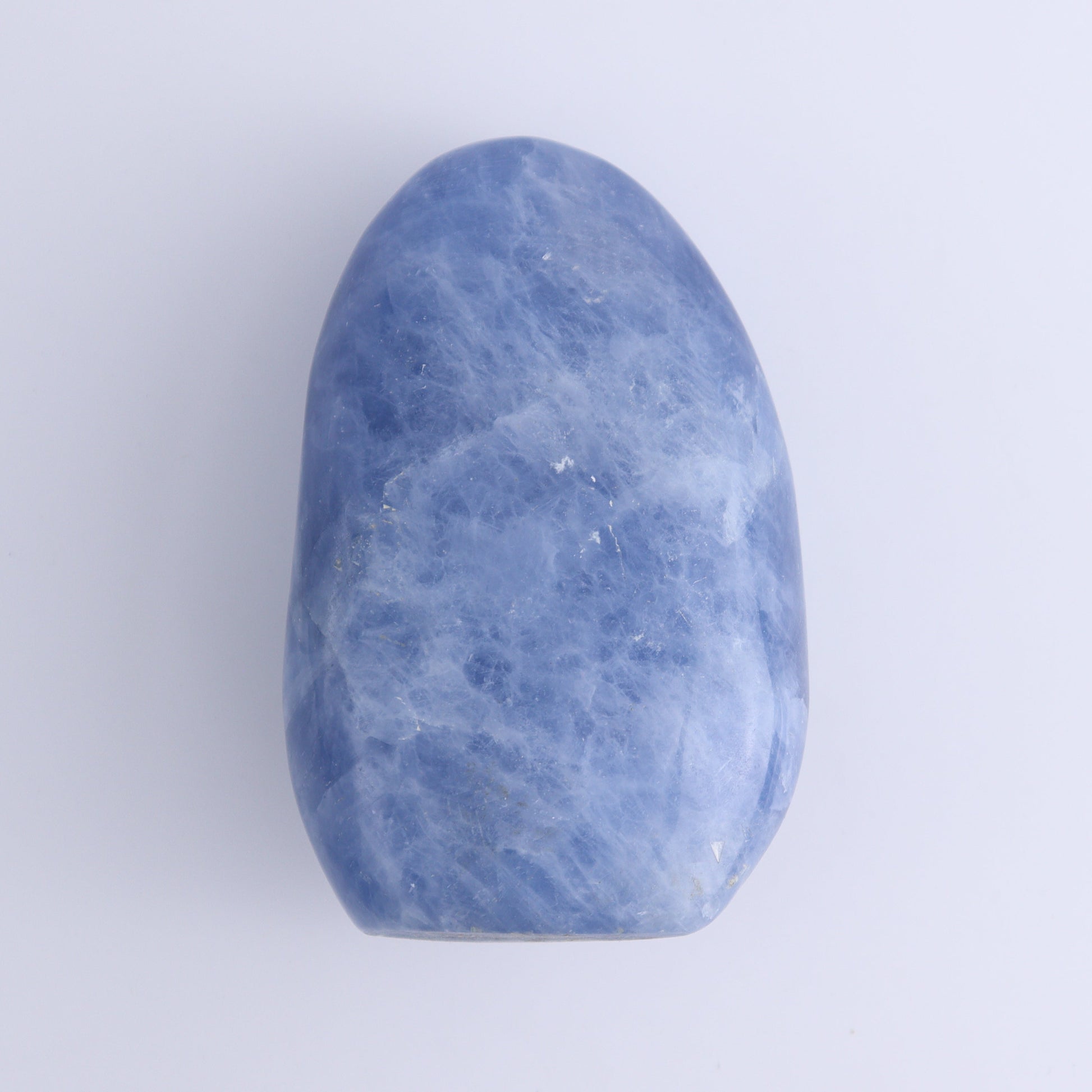 Blue Calcite Freeforms Set of 4 - Expert Wholesale and Supplier of Wholesale Crystals & Bulk Gemstones, ["Blue Calcite","Calcite","close_30","Freeform","Freeforms"]