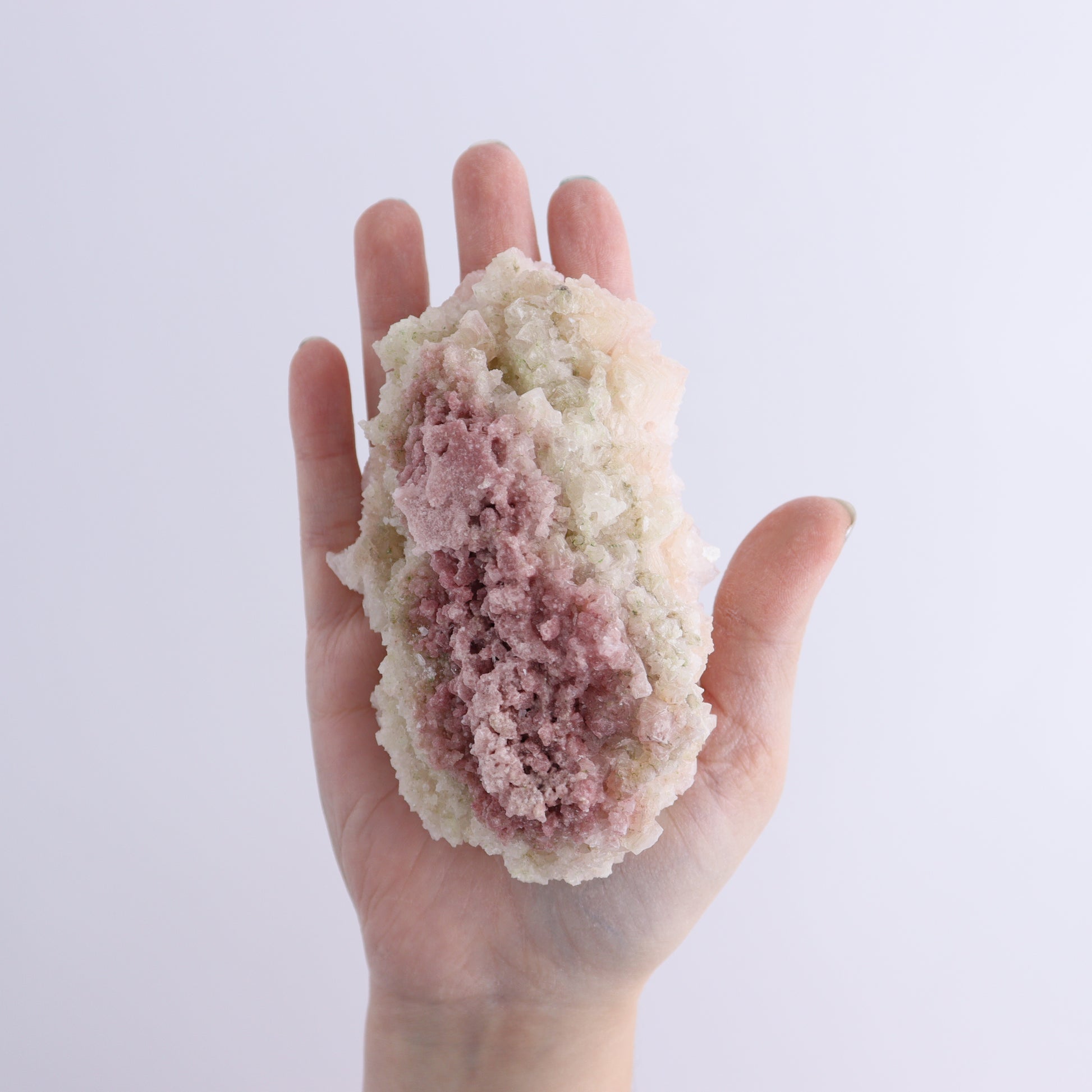 Pink Halite Set of 12 - Expert Wholesale and Supplier of Wholesale Crystals & Bulk Gemstones, ["Flats","Halite","Pink Halite","United States"]