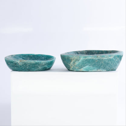 Amazonite Bowls Set of 8 - Expert Wholesale and Supplier of Wholesale Crystals & Bulk Gemstones, ["Amazonite","Bowls","Madagascar"]