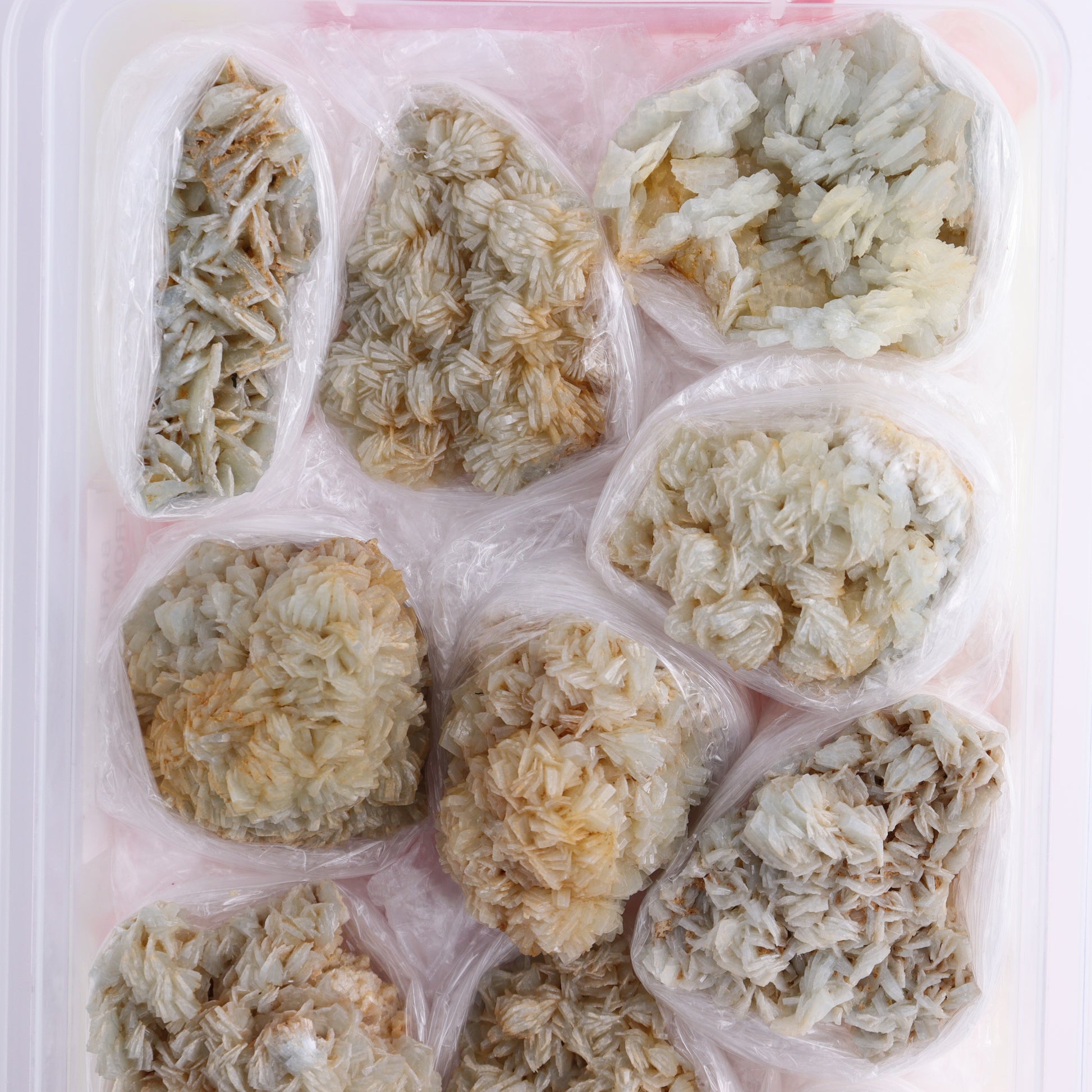 Blue Barite from Morocco Flat - Expert Wholesale and Supplier of Wholesale Crystals & Bulk Gemstones, ["Barite","Blue Barite","Clusters","Flats","Morocco"]