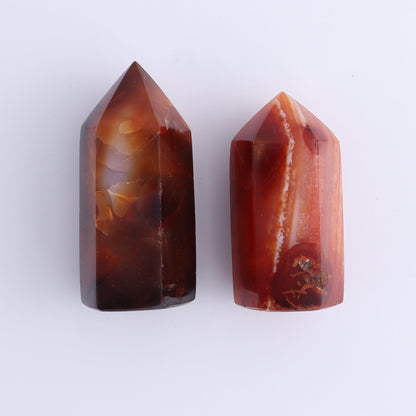 Carnelian Towers Set of 11 - Expert Wholesale and Supplier of Wholesale Crystals & Bulk Gemstones, ["carnelian","Madagascar","Towers"]