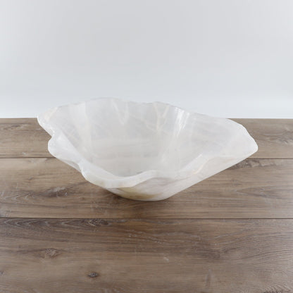 Mexican Onyx/Calcite Bowl 15"