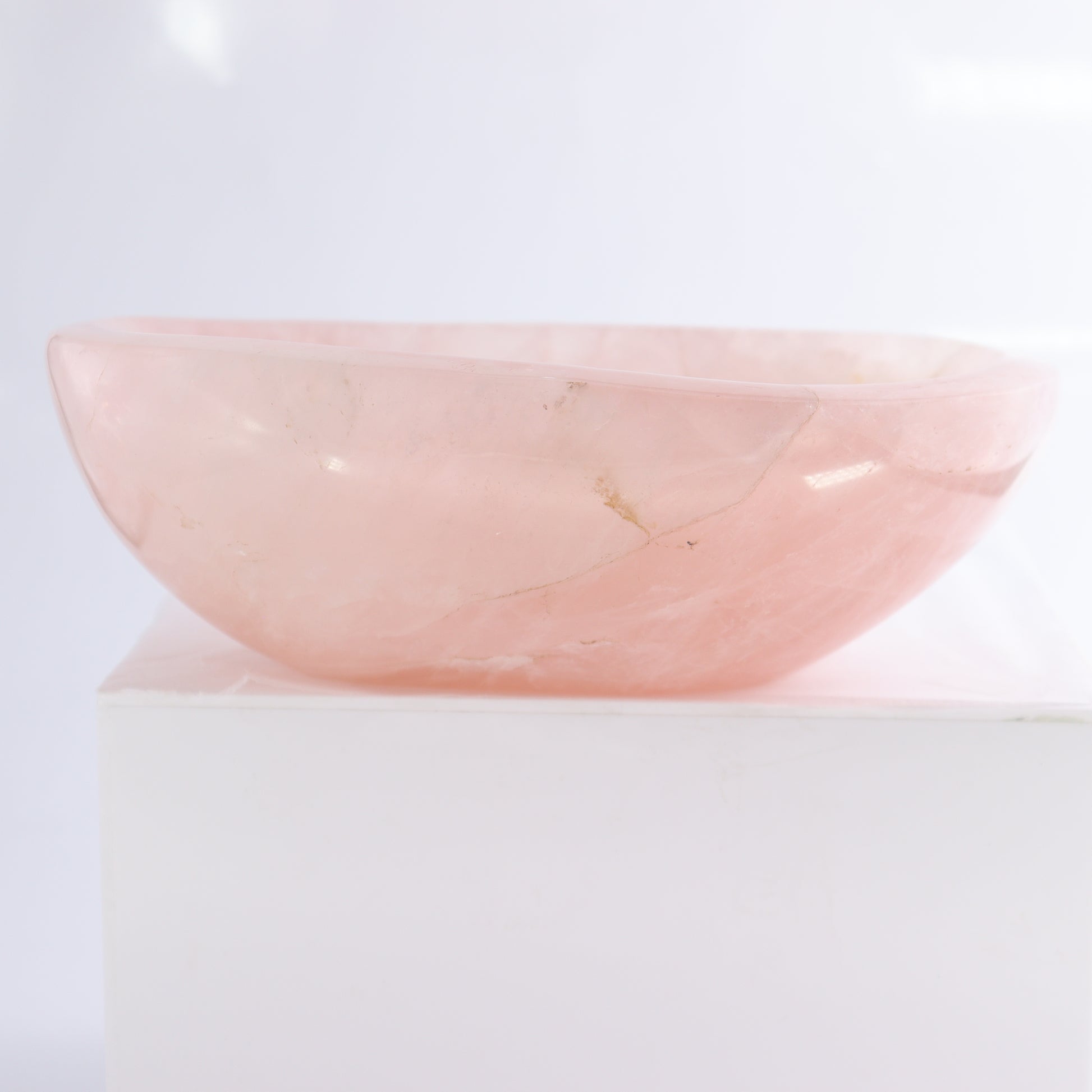 Rose Quartz Bowl - Expert Wholesale and Supplier of Wholesale Crystals & Bulk Gemstones, ["Bowls","Rose Quartz"]