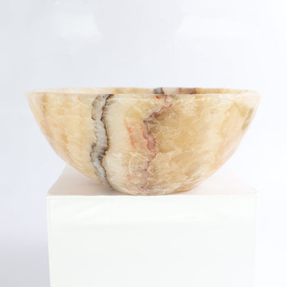 Mexican Onyx/Calcite Bowl