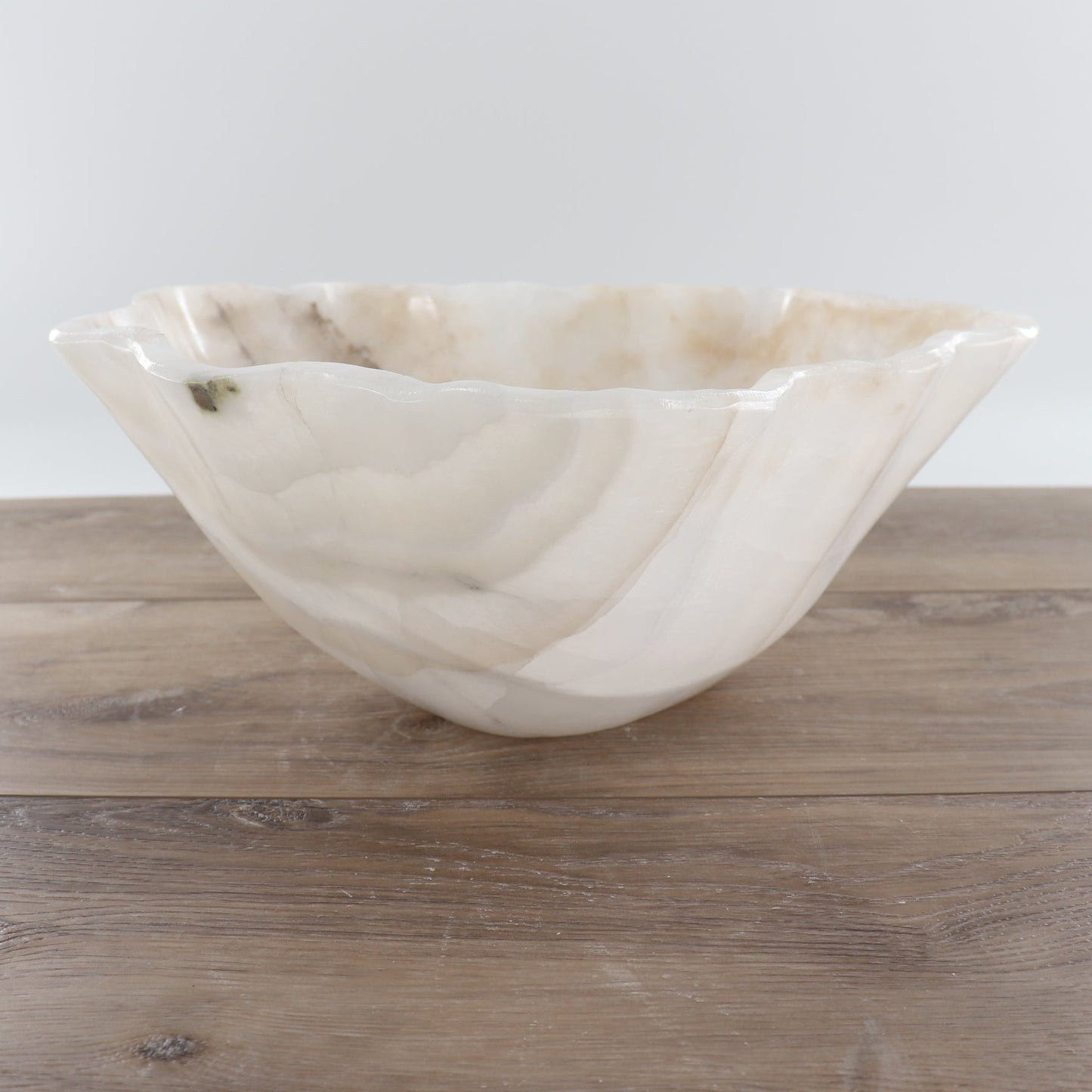 Mexican Onyx/Calcite Bowl 15"