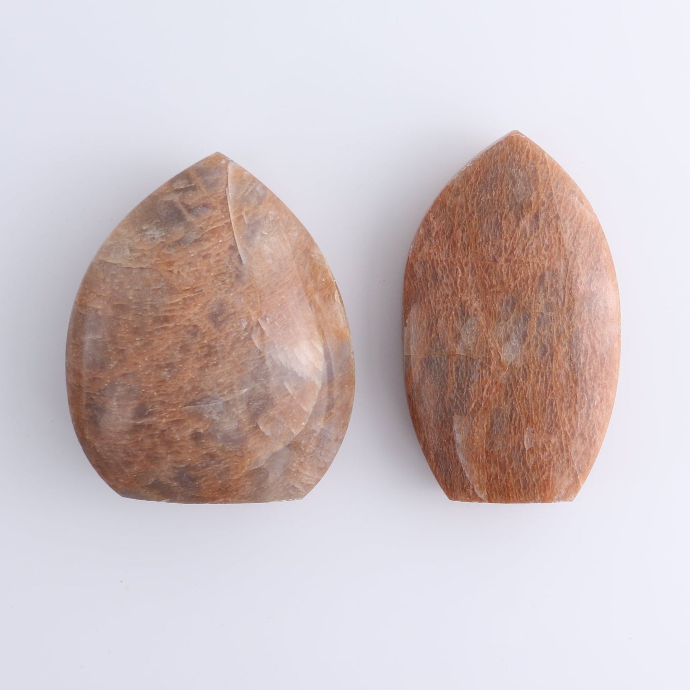 Peach Moonstone Freeform Set of 6 | Mi Esperanza Minerals | Supplier of Crystals and Onyx
