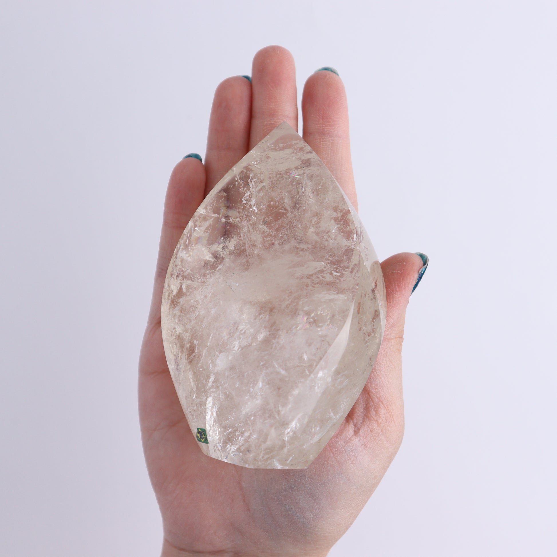 Imperfect Clear and Smoky Quartz Flames Set of 4 - Expert Wholesale and Supplier of Wholesale Crystals & Bulk Gemstones, ["Brazil","Clear Quartz","flames","Quartz"]