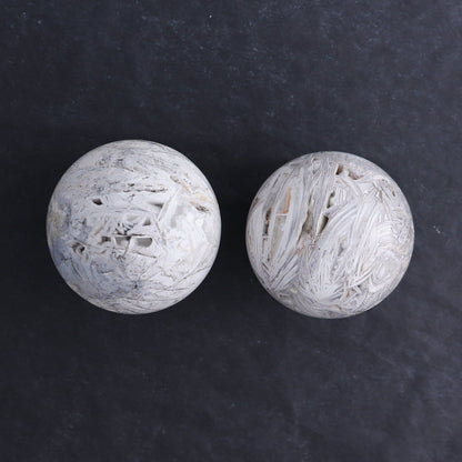 Agate Spheres Set of 6