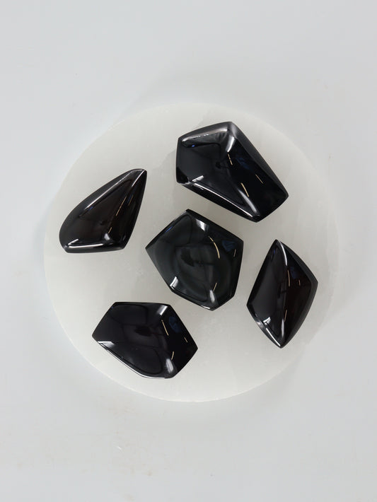 Rainbow Obsidian Cabs Set of 5