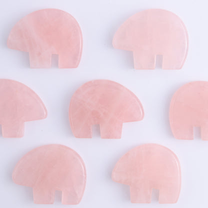One Rose Quartz Bear - Expert Wholesale and Supplier of Wholesale Crystals & Bulk Gemstones, ["Bears","Rose Quartz","Zuni Bears"]