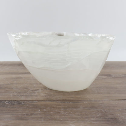 Mexican Onyx/Calcite Bowl 12"