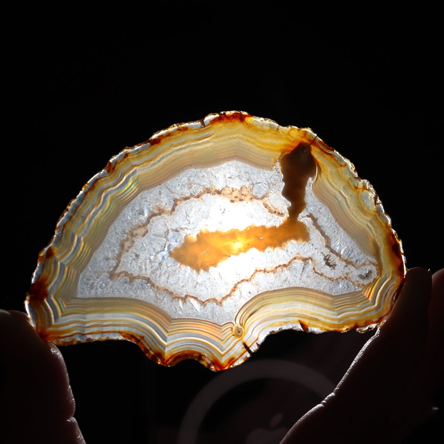 Iris Agate Slices Set of 6 - Expert Wholesale and Supplier of Wholesale Crystals & Bulk Gemstones, ["Agate","Iris Agate","Slices and Slabs"]