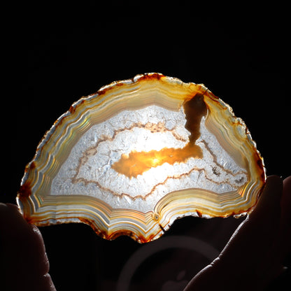 Iris Agate Slices Set of 6 - Expert Wholesale and Supplier of Wholesale Crystals & Bulk Gemstones, ["Agate","Iris Agate","Slices and Slabs"]