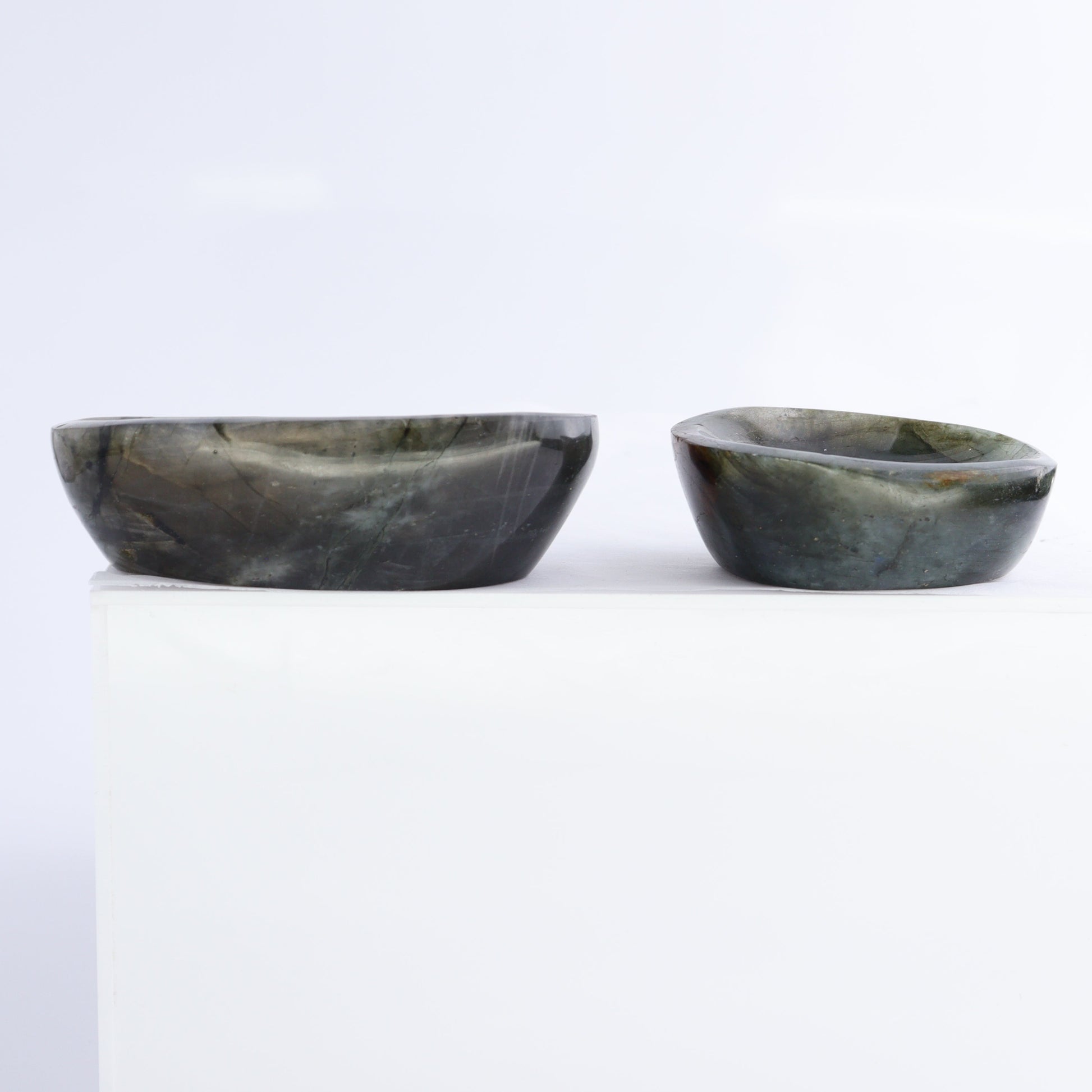 Labradorite Bowls Set of 10 - Expert Wholesale and Supplier of Wholesale Crystals & Bulk Gemstones, ["Bowls","Labradorite","Madagascar"]