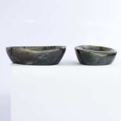 Labradorite Bowls Set of 10 - Expert Wholesale and Supplier of Wholesale Crystals & Bulk Gemstones, ["Bowls","Labradorite","Madagascar"]