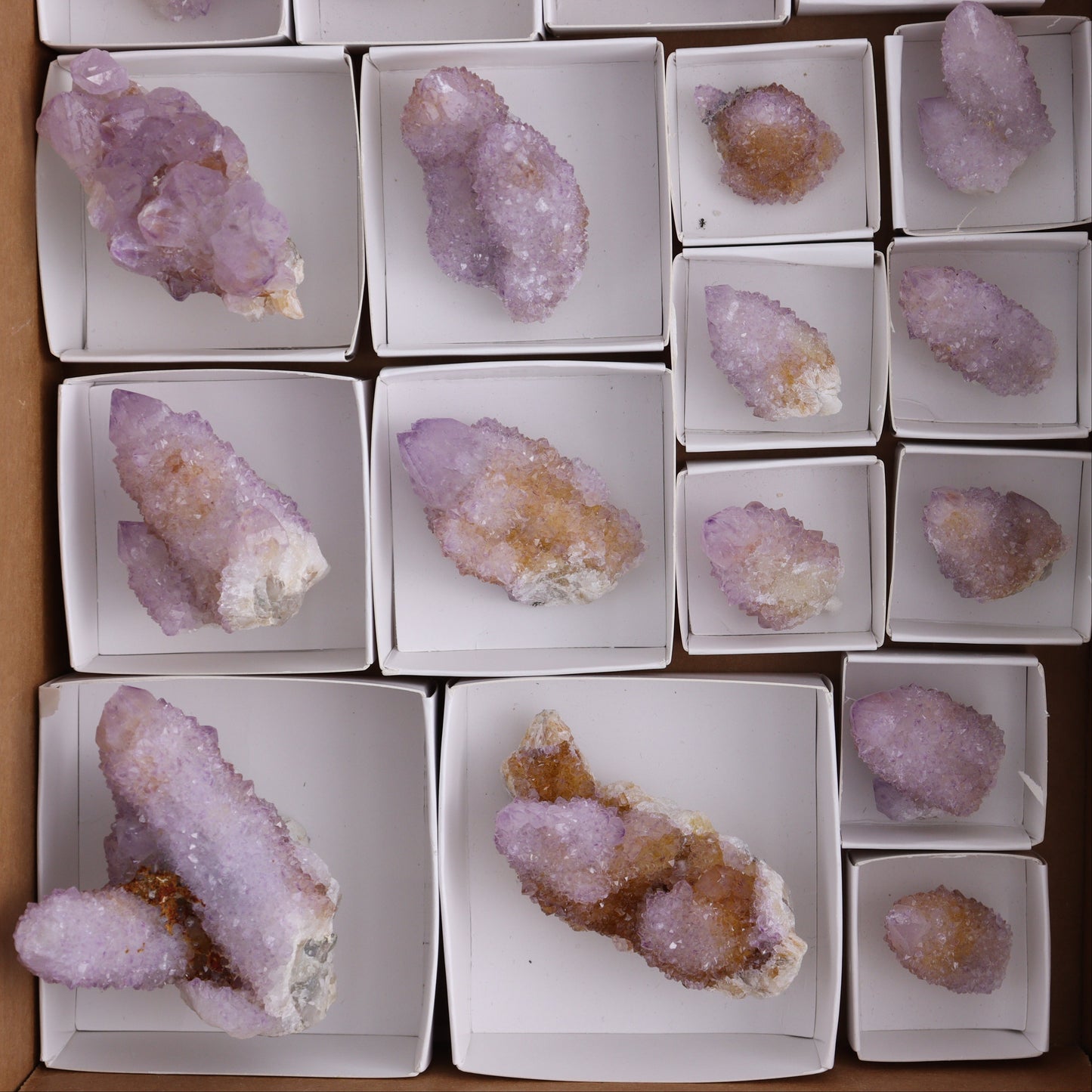 Cactus Quartz Set of 18 - Expert Wholesale and Supplier of Wholesale Crystals & Bulk Gemstones, ["cactus quartz","Quartz","South Africa"]