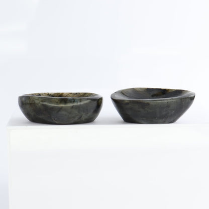 Labradorite Bowls Set of 8