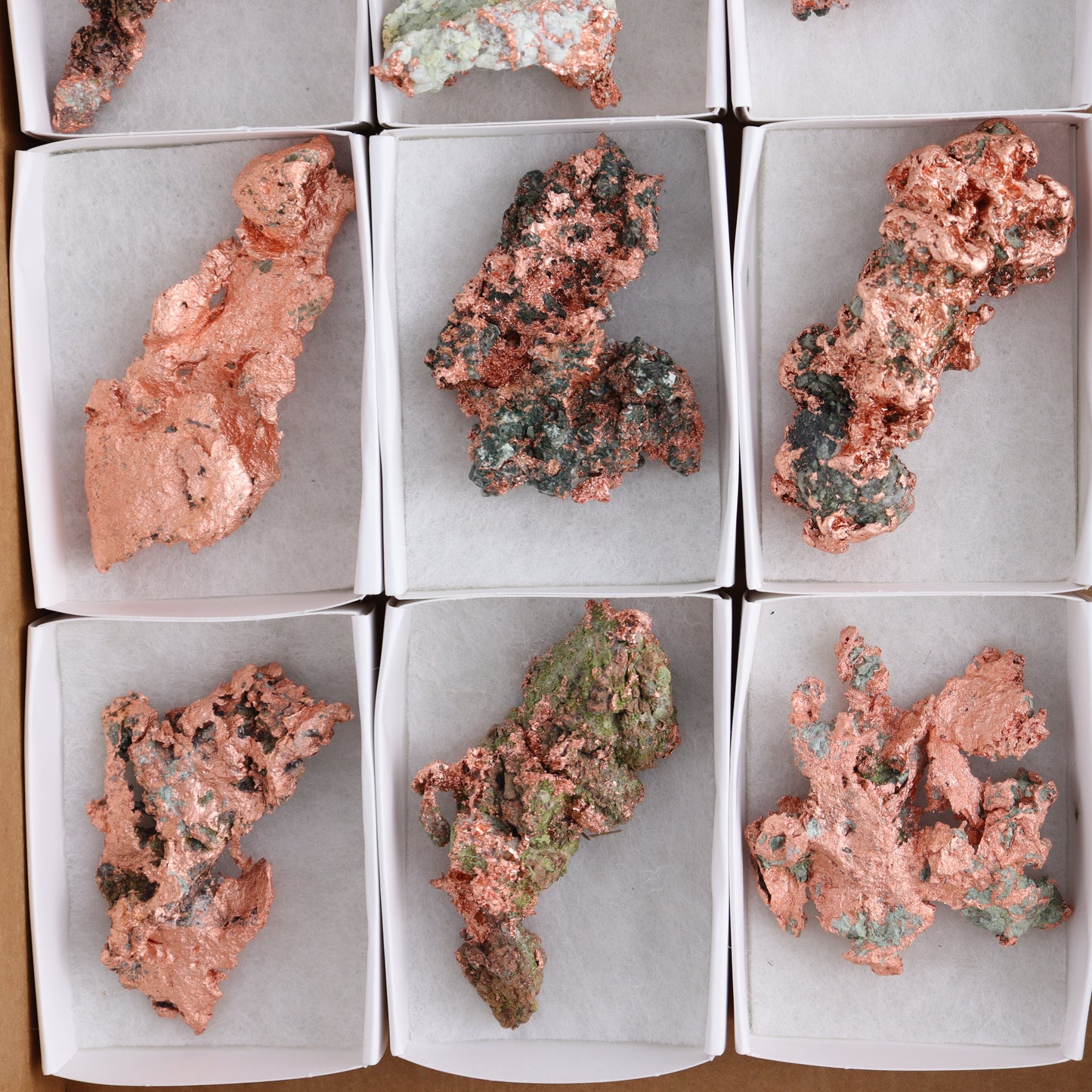 Native Copper Flat of 9 - Expert Wholesale and Supplier of Wholesale Crystals & Bulk Gemstones, ["copper","Freeforms","Native Copper","United States"]