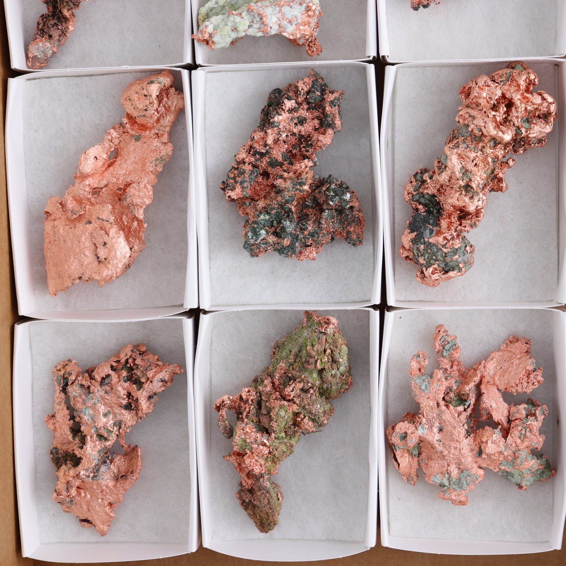 Native Copper Flat of 9 - Expert Wholesale and Supplier of Wholesale Crystals & Bulk Gemstones, ["copper","Freeforms","Native Copper","United States"]