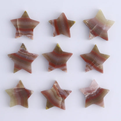 One Rose Calcite Little Star - Expert Wholesale and Supplier of Wholesale Crystals & Bulk Gemstones, ["Calcite","Pakistan","Rose Calcite","stars"]