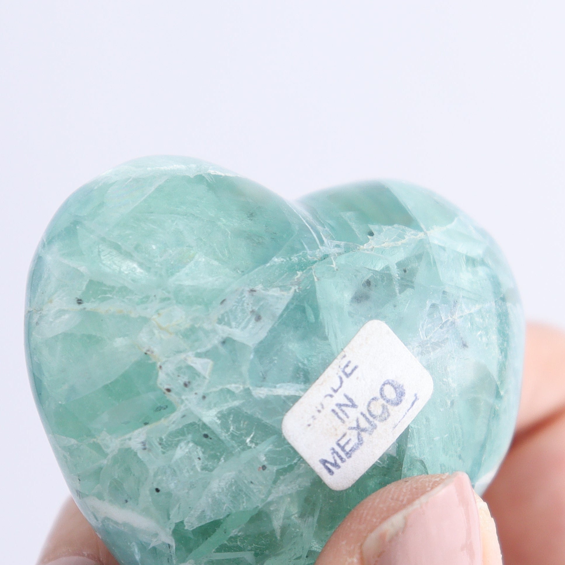 Fluorite Hearts Set of 7 - Expert Wholesale and Supplier of Wholesale Crystals & Bulk Gemstones, ["Fluorite","Hearts","Mexico"]