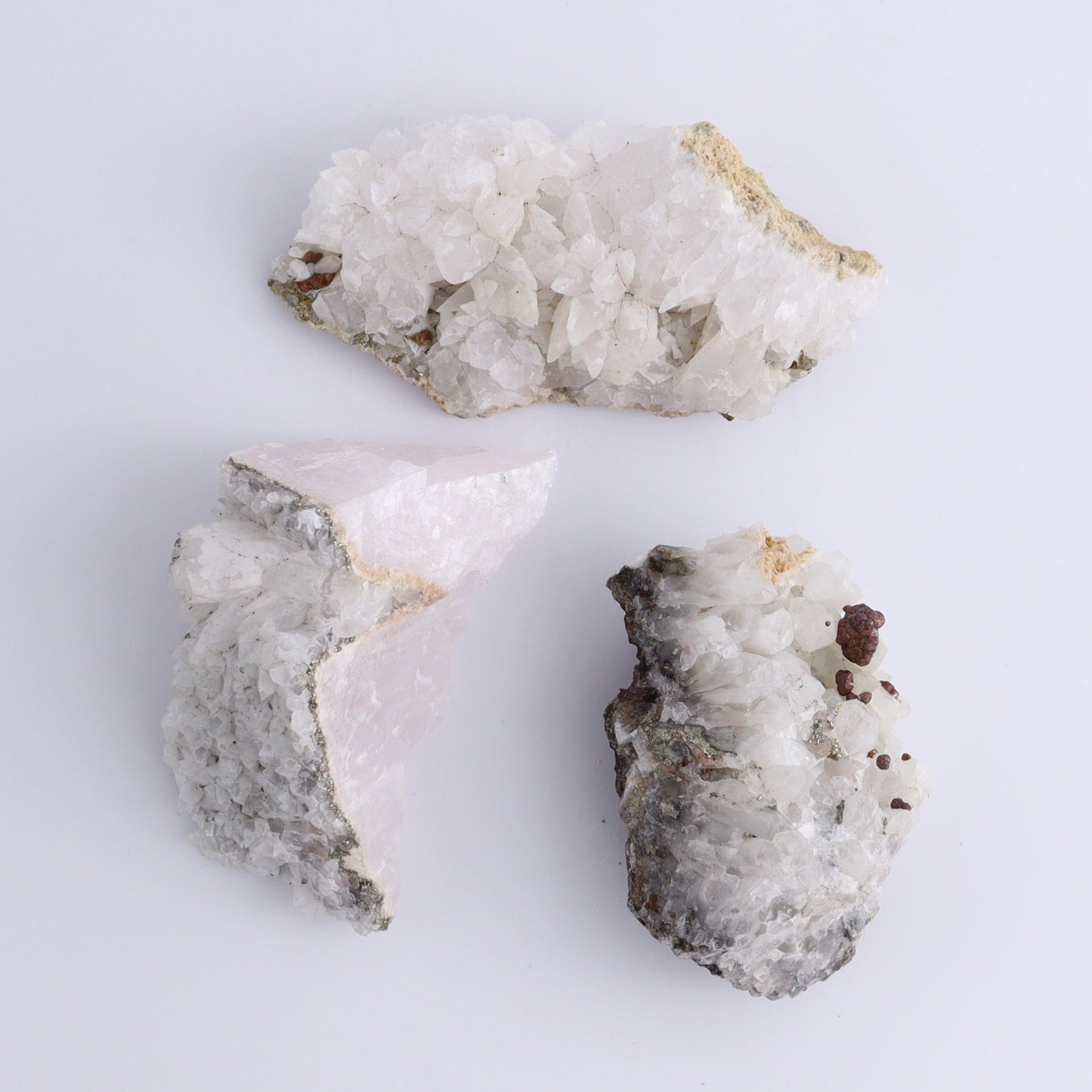 UV Reactive Calcite Flat Set of 18 - Expert Wholesale and Supplier of Wholesale Crystals & Bulk Gemstones, ["Calcite","Freeform","Freeforms","Mexico"]